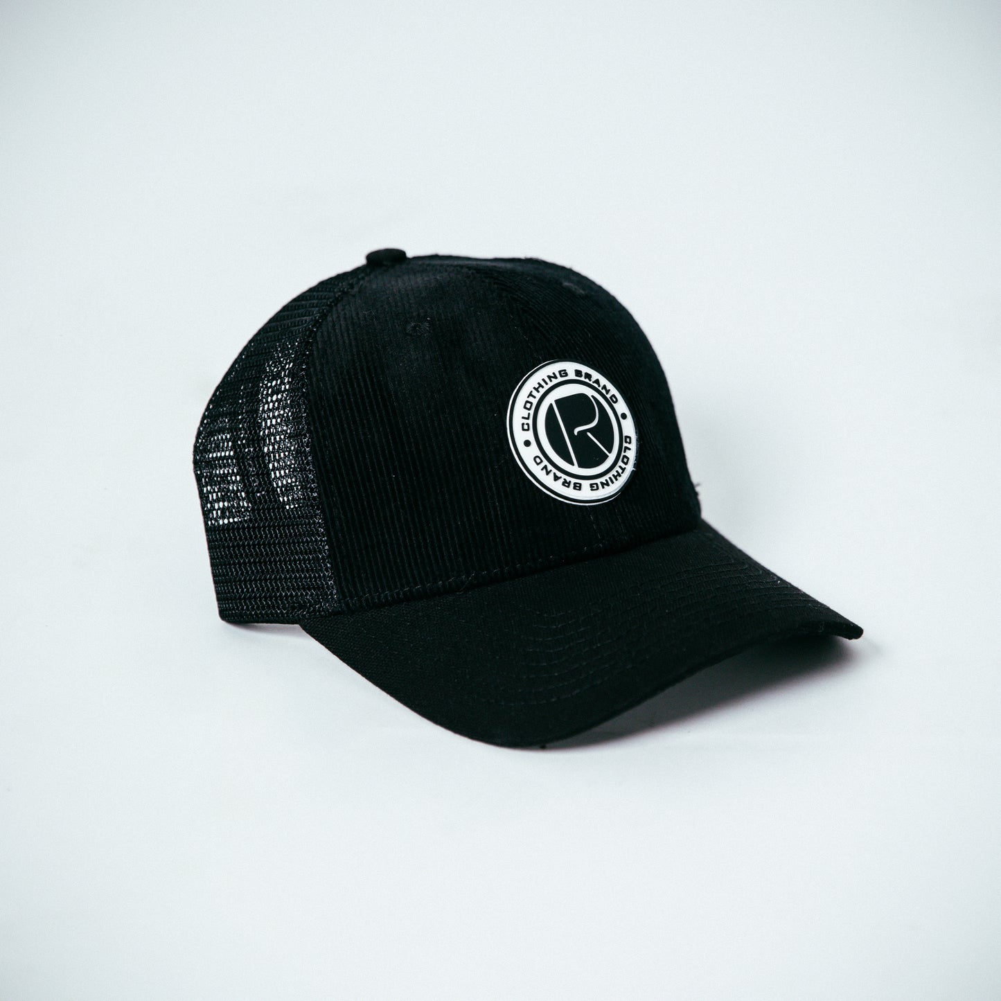 R Corduroy Trucker Caps