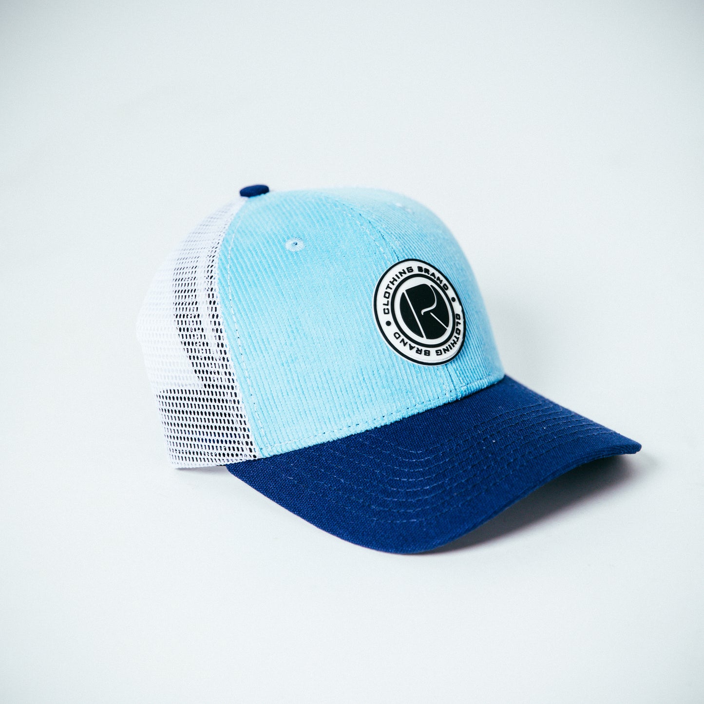 R Corduroy Trucker Caps