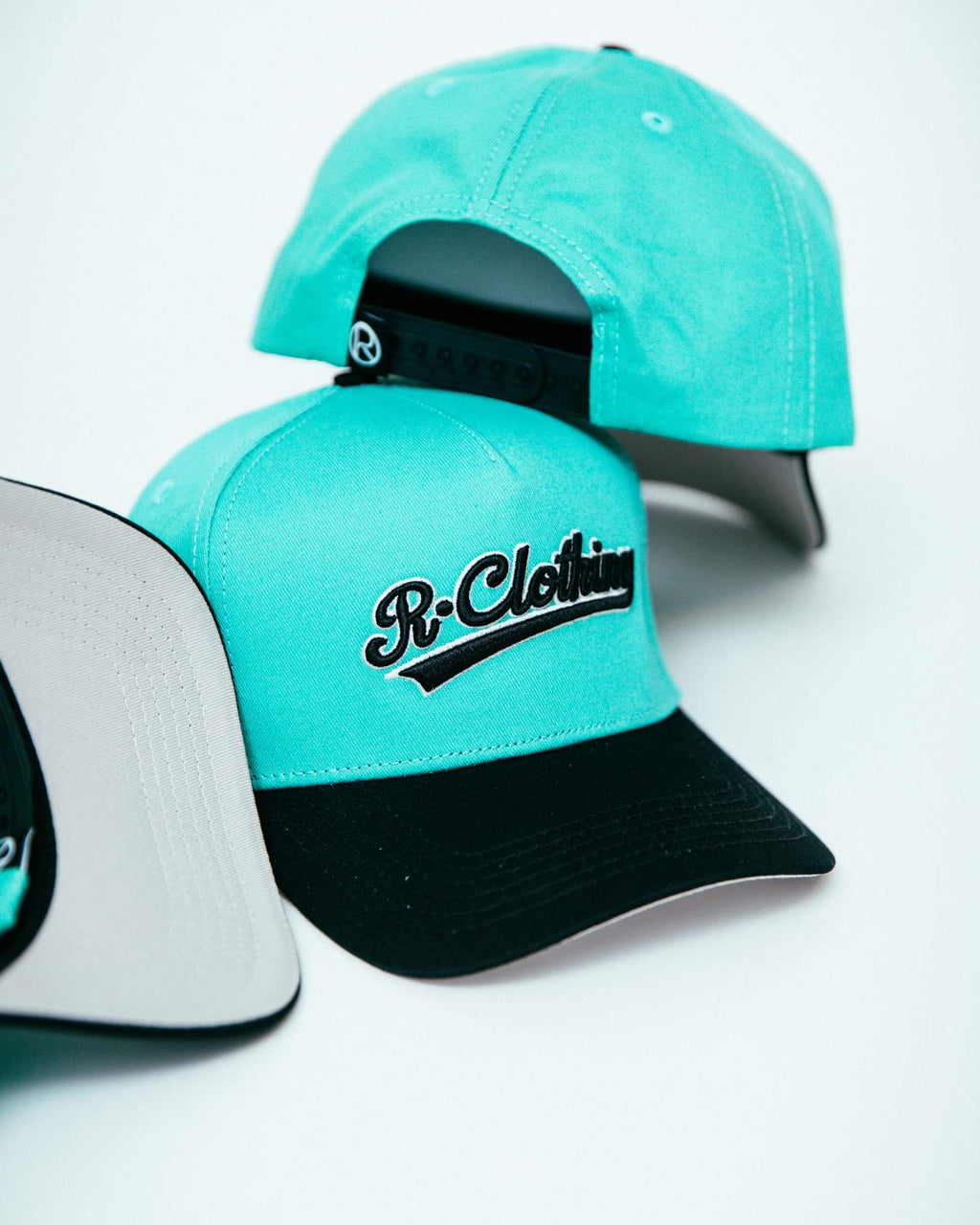 Turquoise Snapback Cap