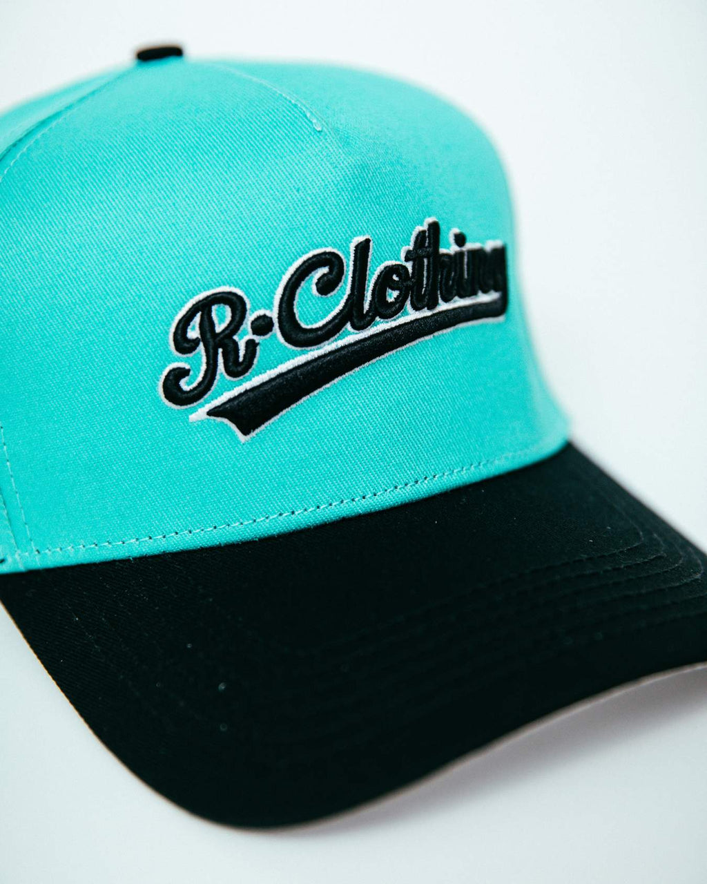 Turquoise Snapback Cap