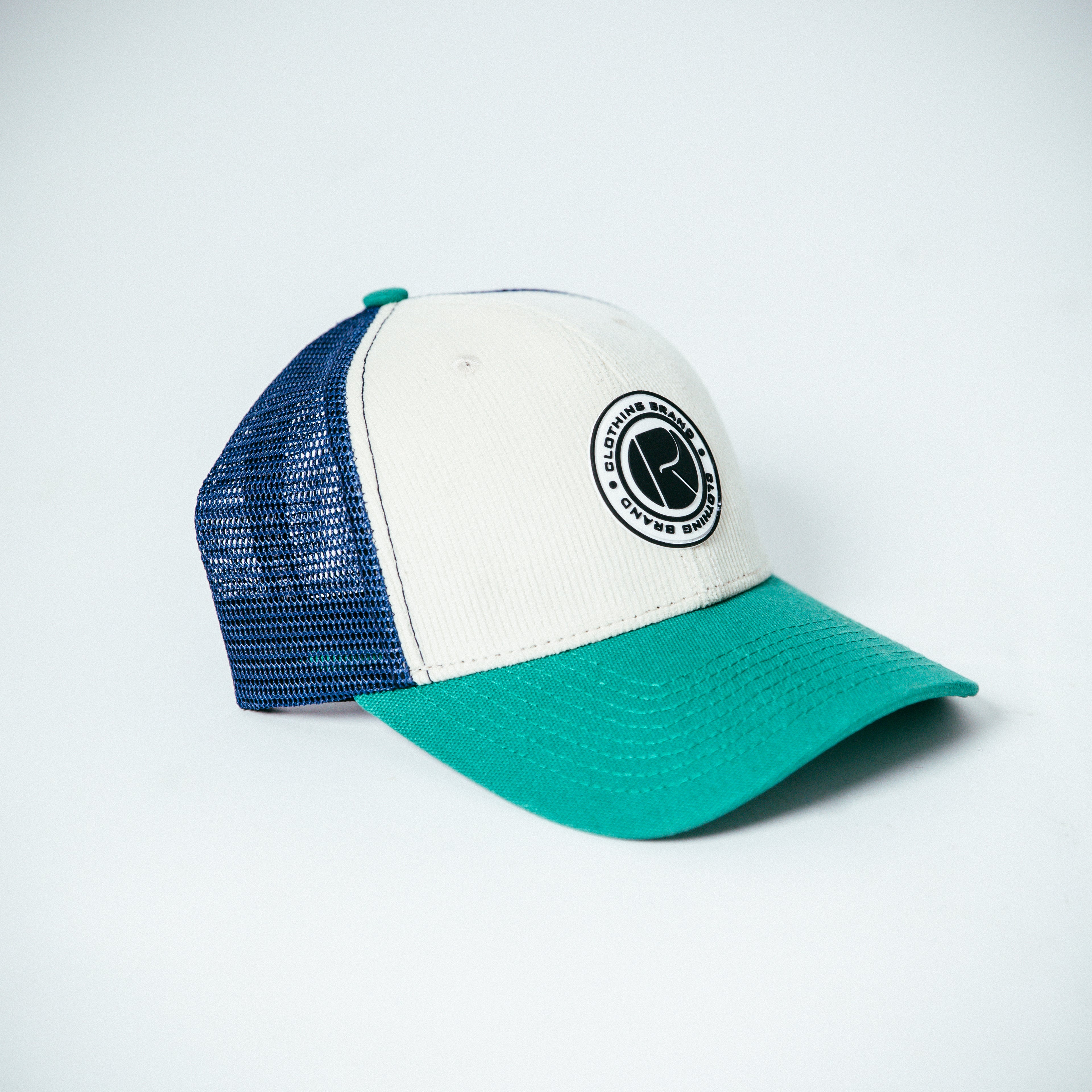 R Corduroy Trucker Caps