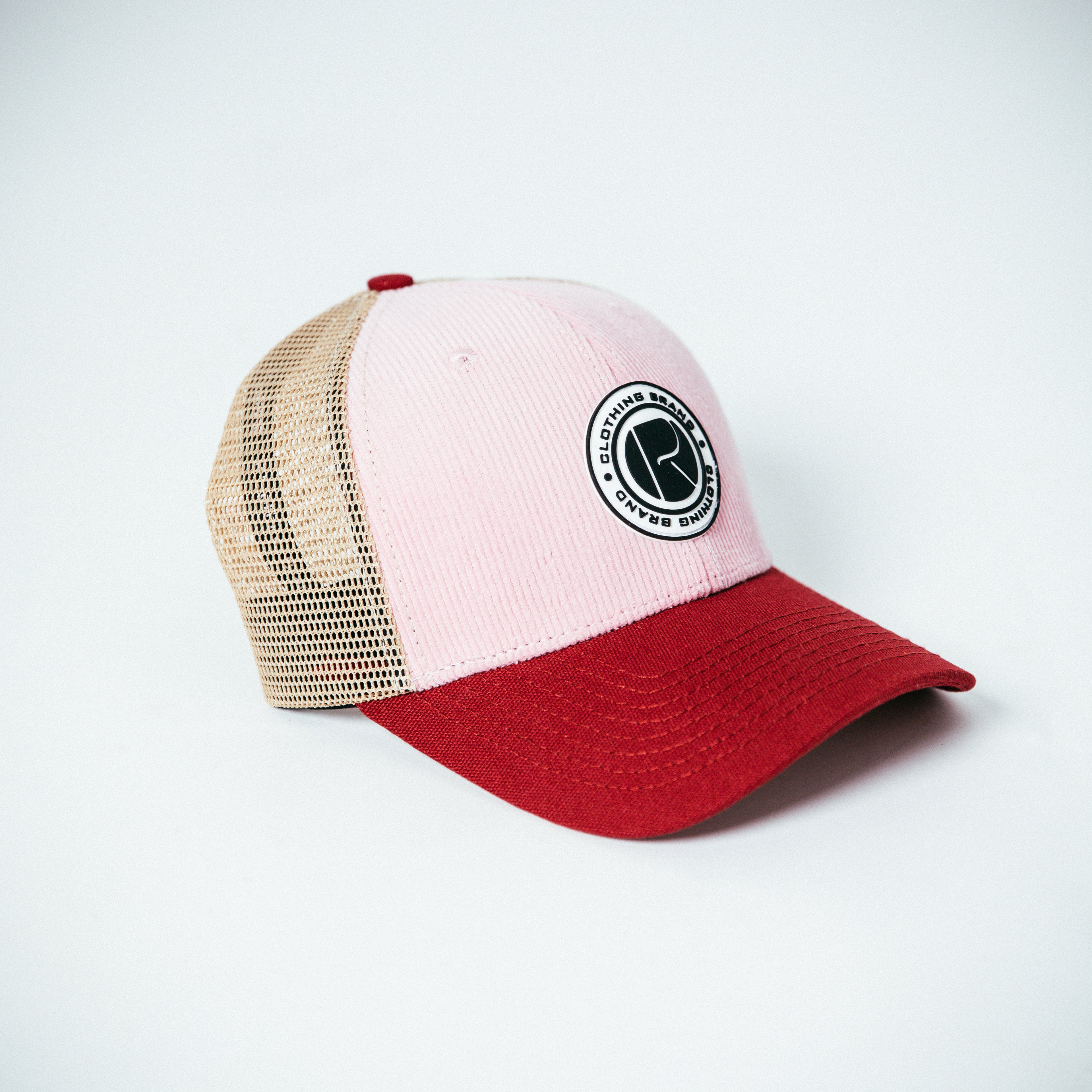 R Corduroy Trucker Caps